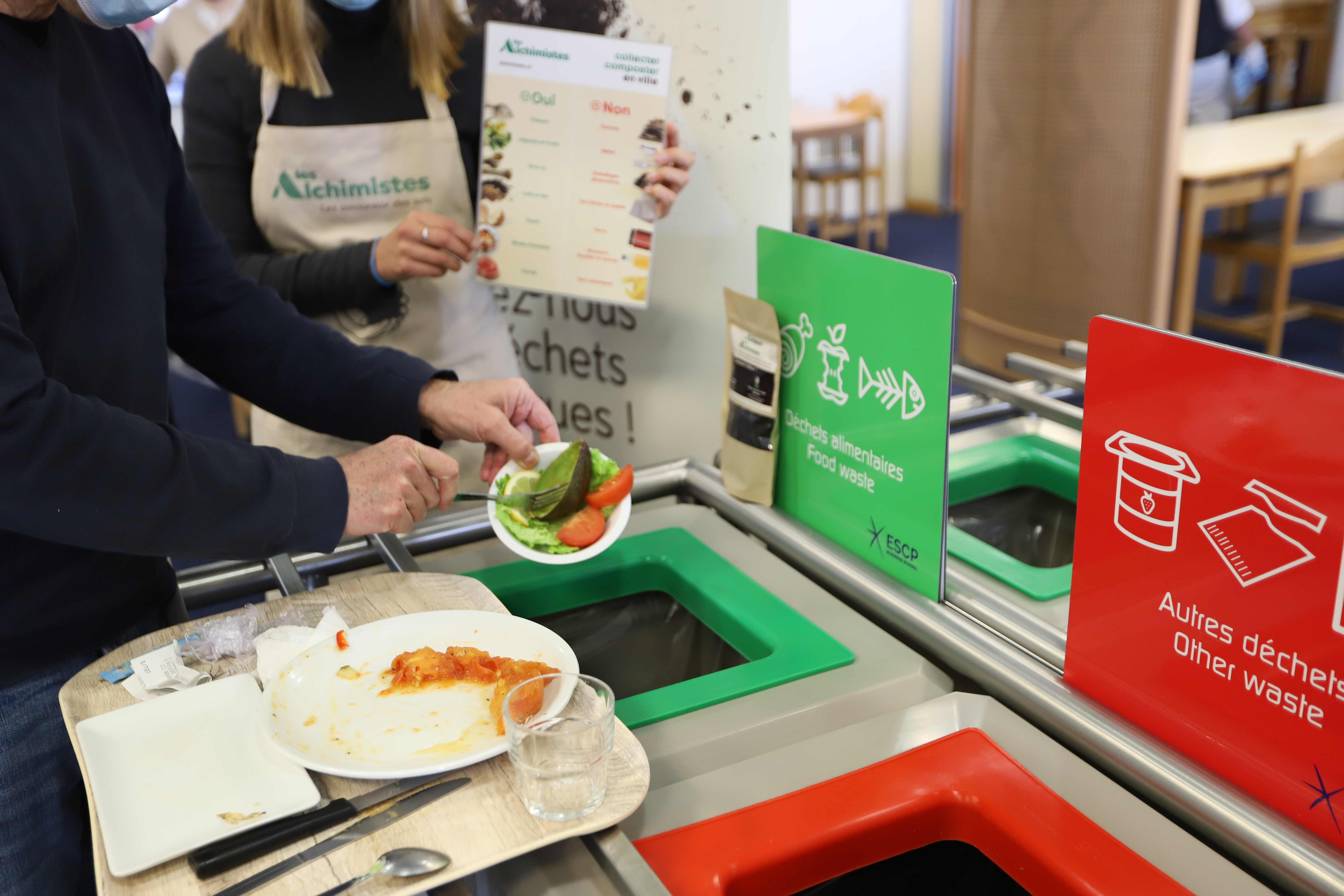 Tri déchets alimentaires restauration