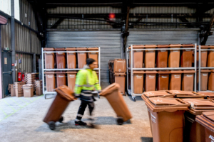 Bac de collecte déchets alimentaires